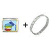  Graduation  Books Italian Charm Bracelet
