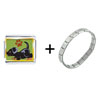 Rottweiler Italian  Charm   Bracelet  FBT_VPH1639_STARTER