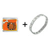  Dog   Italian   Charm  Bracelet