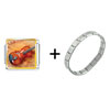 Violin  Music   Italian  Charm Bracelet