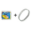 Moon Girl Italian  Charm  Bracelet