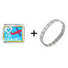 Love To  Travel  Italian Charm Bracelet FBT_VPH1717_STARTER