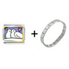 Two Turtle Doves Photo  Storybook  Combination Italian Charm  ... 