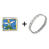 Ten Lords Leaping Photo  Storybook  Combination Italian Charm  ... 