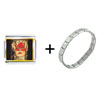  Face  Of Mae West Painting Italian Charm Bracelet
