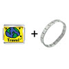  Travel  More Italian Charm Bracelet