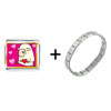 Sheep  Love   Italian   Charm  Bracelet