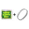 Gold Plated St Patrick's Day Theme Photo Italian Charm With  ... 
