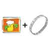 Gold Plated St Patrick's Day Theme Photo Italian Charm With  ... 