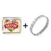 Gold Plated  Mother's  Day Theme Photo Italian Charm With A  ... 