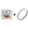  Gold   Plated  Cartoon Theme Photo Italian Charm Daddy's Chick  ... 