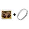  Gold  Plated Travel Hollywood Photo Italian Charm  Bracelets   ... 