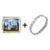Gold Plated Travel Callanish Standing Stones Photo Italian  ... 