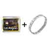 Gold Plated Travel Los Angeles Photo  Italian   Charm   Bracelets   ... 