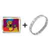  Gold  Plated Music Passion Singer Photo Italian  Charm   ... 