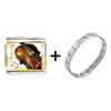  Gold  Plated Music Violoncello Photo Italian  Charm   Bracelets   ... 