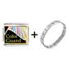 Gold Plated  Travel  Color Guard Photo Italian Charm Bracelets  ... 