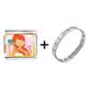  Gold  Plated Hobbies Makeup Photo Italian  Charm   Bracelets   ... 