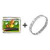 Running  Home  Photo Italian Charm Bracelet