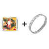 Santa Tree Ornament Combination Italian Charm Bracelet