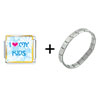 I Heart My  Kids  Italian Charm Bracelet FBT_VPH309_STARTER