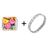 Valentine   Heart  Candy Italian Charm Bracelet