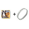 Bunny And Guinea  Pig   Italian   Charm  Bracelet