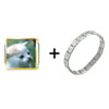 Little  Kitten  Italian Charm Bracelet