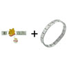 Pooh Id Tag Italian Charm Bracelet