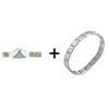 Eeyore  Id   Tag  Combination Italian Charm Bracelet