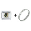 Gold  Snow  White  Italian Charm Bracelet