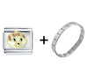  Gold  Aristocats Marie Italian Charm Bracelet