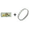 Snow White And Dopey Combination Italian Charm Bracelet