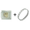  Gold  Buzz Lightyear Italian Charm Bracelet