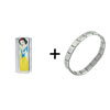  Snow   White  Pose Italian Charm Bracelet