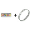 Capricorn Eeyore Combination Italian Charm Bracelet