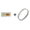  Pieces  Cleo Fish Italian Charm Bracelet