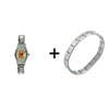 Disney Gold Pooh Watch Combination Italian Charm Bracelet