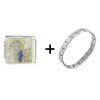 Cinderella Happily Ever After Italian Charm Bracelet