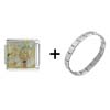 Bible Story Joseph  Food  Combination  Italian  Charm Bracelet