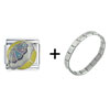 Parasol Italian Charm Bracelet