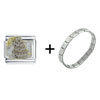  Wedding  Cake Italian Charm Bracelet FBT_X2_V1131_PG_STARTER