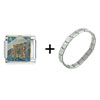  Chinese  Mountain Italian Charm Bracelet