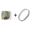Baby And  Mother   Italian  Charm Bracelet