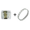  Aries  Italian Charm Bracelet FBT_X2_V1189Z_PG_STARTER