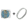  Aquarius  Italian Charm Bracelet FBT_X2_V1190Z_PG_STARTER