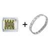 Golden  Sun  Italian Charm Bracelet FBT_X2_V1213C_PG_STARTER