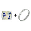 Blue  Nurse  Italian Charm Bracelet