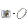 Shopping In Paris Italian Charm Bracelet