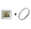 Couple's  Vacation  Photo Italian Charm Bracelet